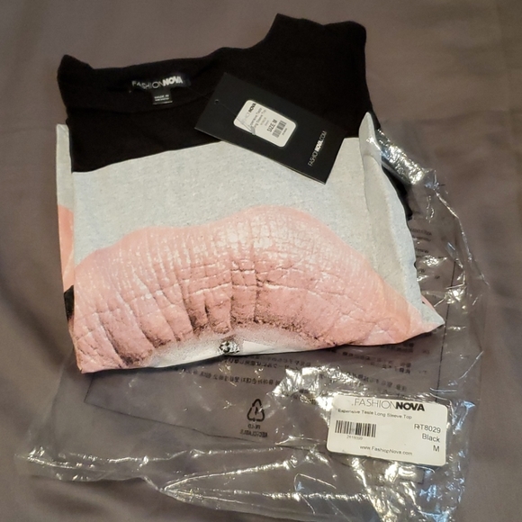 Fashion Nova Expensive Taste Long Sleeve Top - Picture 3 of 6